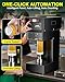 WantJoin Can Sealer Machine - 2 Million Seals Full Automatic Can Sealing Machine Commercial Can Seamer for 55mm Aluminum Caps w/ 330/500/650ML Cup Holder of Height 40-180mm Plastic Aluminum Cans