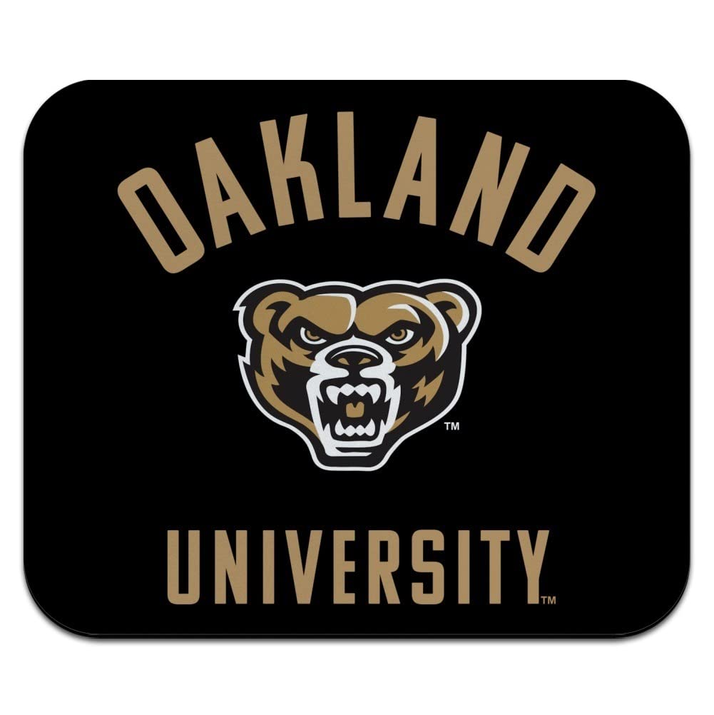 Oakland Golden Grizzlies Low Profile Thin Mouse Pad Mousepad
