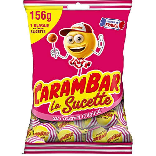Carambar Bonbon Sucettes Caramel 156 g