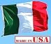 US Flag Factory - 3x5 FT Italy Italian Flag (Sewn Stripes) Outdoor SolarMax Nylon - Made in America - Premium Quality