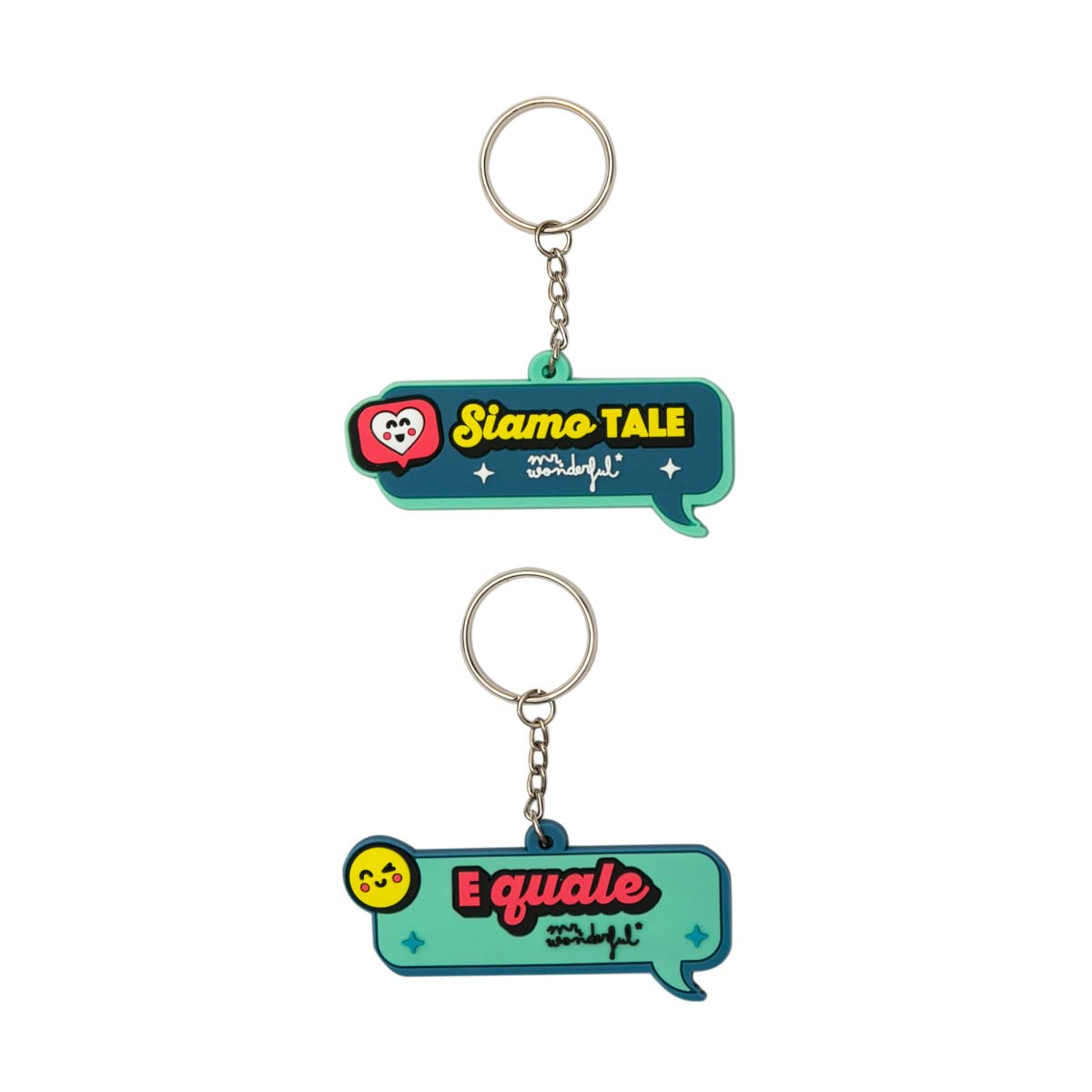Mr. Wonderful Keychain, Rubber, multi-coloured, Default