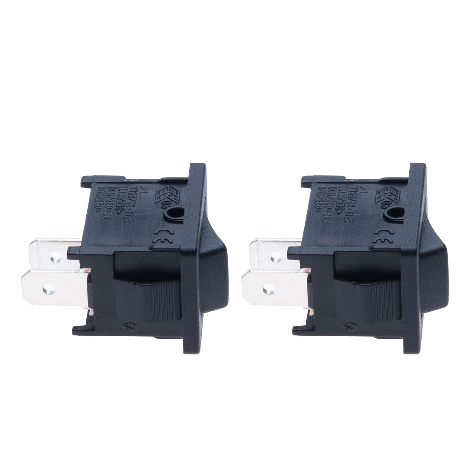 10 Interruttori A Bilanciere Angolari SPST ON/OFF – 2 Pin, 12V 16A, Mini, Per Auto E Camion - Foto 5