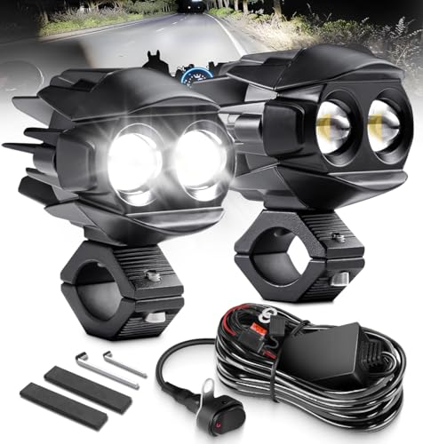 LEDOPPO Motorcycle Fog Lights Kit