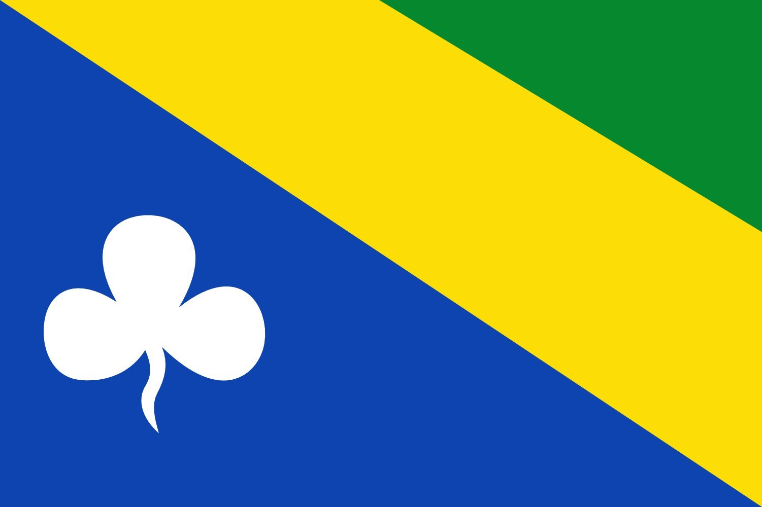 Drapeau Lúkswâlde vlag de Dorpsvlaggen Friesland haute qualité
