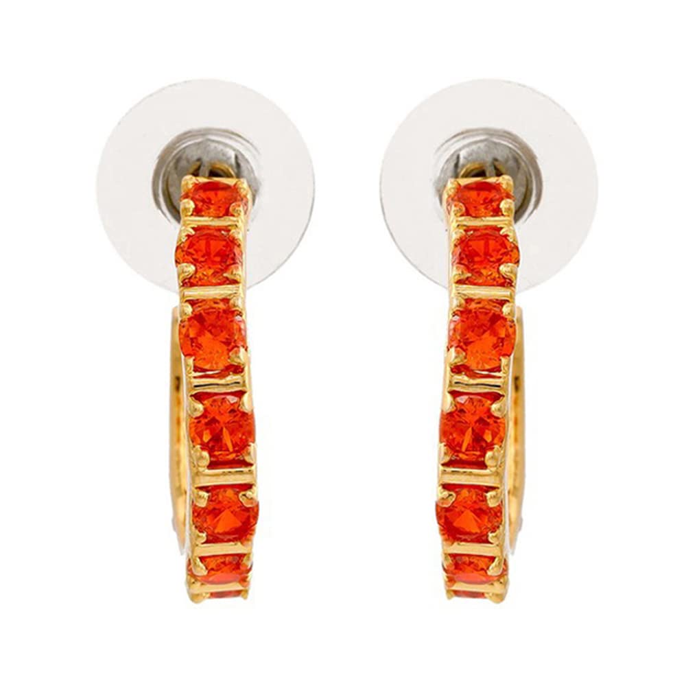 See full amazon price history chart for Estele 24 Kt Gold Plated Orange CZ Hoop Earrings Girls Estele 24 Kt Gold Plated Orange CZ Hoop Earrings Girls (B08D6R2KMV) Amazon Price History, Amazon Price Tracker