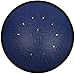Handpan,Steel Tongue Drum 22 note Forma del piatto da 18 pollici, tamburo manuale a mano percussioni, con mazze, adesivo tonico, borsa da viaggio, per yoga, meditazione, terapia musicale 432 Hz-Made i