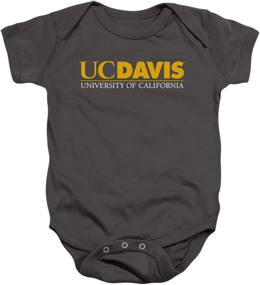 University of California, Davis Official Secondary Institutional Unisex Infant Snap Suit for Baby