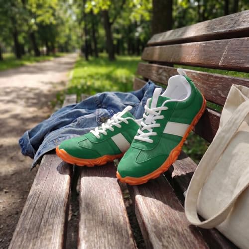 Image of Women's Barefoot Sneakers Wide Toe Box Zero Drop Sneakers | Breathable Lightweight Non-Slip Shoes for Gym Training, Trail Running, Hiking & Daily Walking