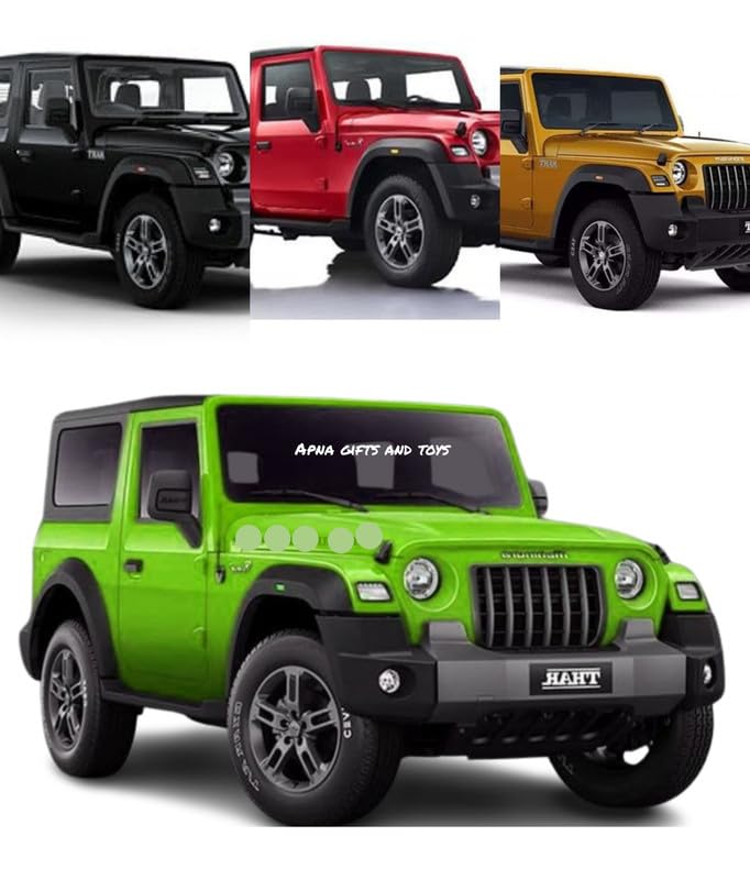 Mahindra Thar/Jeep Die Cast Metal Toy For Kids|Pull Back Action| Miniature Scaled Models Toy Car (Colour May Be Different)-29 - Multicolor (B0CSDW86RG) Amazon Price History, Amazon Price Tracker