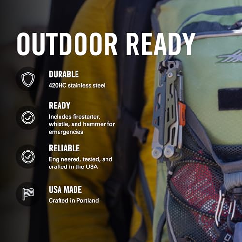 Image of LEATHERMAN, Signal, 19-in-1 Multi-tool for Outdoors, Camping, Hiking, Fishing, Survival, Durable & Lightweight EDC, Made in the USA, Tundrascape