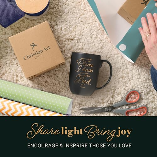 Image of Christian Art Gifts Large Scripture Coffee Mug for Men, Women & Grads