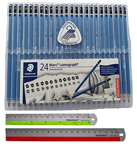 Lápices de Madera Yosogo Grafito Pack 24 Unidades miniatura 1