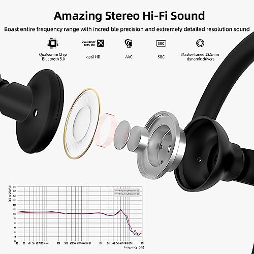 Image of SoundMAGIC ST80 Sports Bluetooth Earbuds, Mic, Ear Hooks, Detachable, Black | Dual wired /wireless, crisp balanced sound, adjustable frame, ergonomic fit, hands-free mic, tangle-free cord, sweatproof