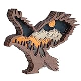 Wildvogel-miniatur: das sorgfältig gefertigte tierornament ist von höchster qualität, lebendig im aussehen und sehr cool.