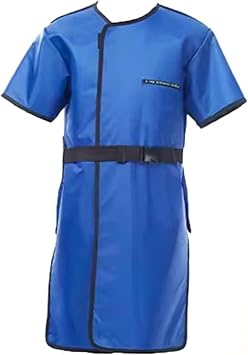 Lead Apron Sturdy Lead Apron, X-ray Lead Apron Protective Shields, for Hospital Surgery Radiation Equipment0.35mmPb,M/23.62x35.43in