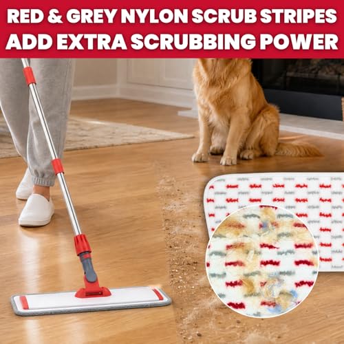 Image of 18 inch Professional Microfiber Mop for Floor Cleaning on Hardwood Floors