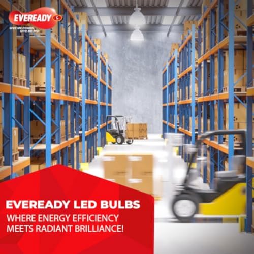 Eveready 40W LED Hammer Bulb with B22 Base, High CRI, 4KV Surge Protection, Energy Efficient & Long Life – Cool Daylight (6500K) for Home & Commercial Use - Image 5