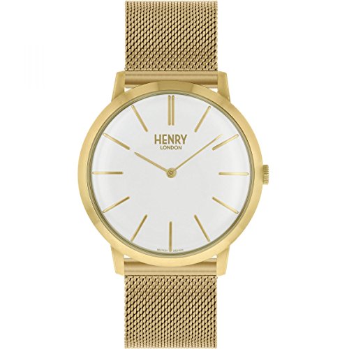 Henry London Reloj Analógico para Hombre de Cuarzo con Correa en Acero Inoxidable 5018479086192 Henry London Reloj Analógico para Hombre de Cuarzo con Correa en Acero Inoxidable 5018479086192