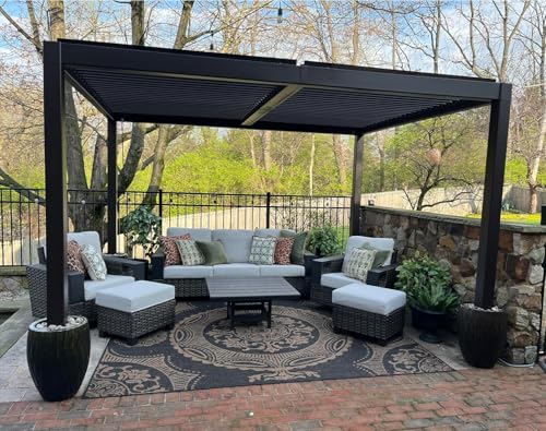 PURPLE LEAF 10 x 12 Bronze Pergola