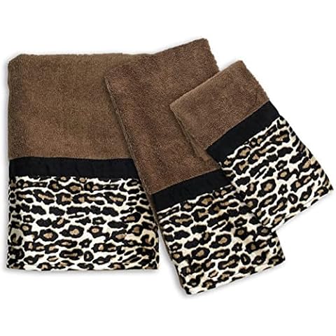 Popular Bath Jezella Animal Print Towel Set Cover