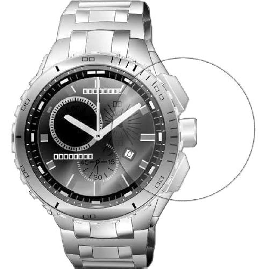 Amazon | PDA工房 時計用保護フィルム 37mm 9H高硬度[光沢] 保護