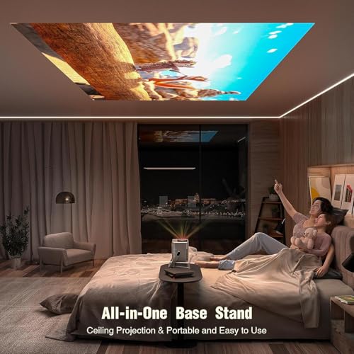 Portable Smart Projector 4K Support