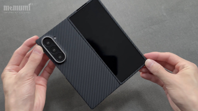 Amazon.co.jp: Samsung Galaxy Z Fold 6対応アラミド繊維ケース memumi
