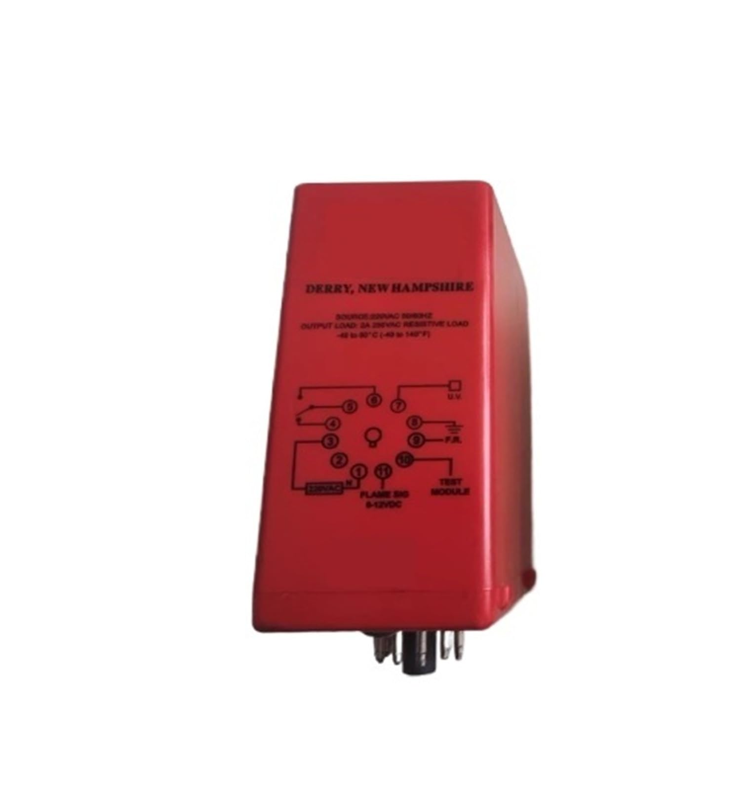HEXEH RELÉ DE Llama MBPF-200S Detector de Llama Fotocélula Controlador de Quemador for Industria, fábricas, etc.