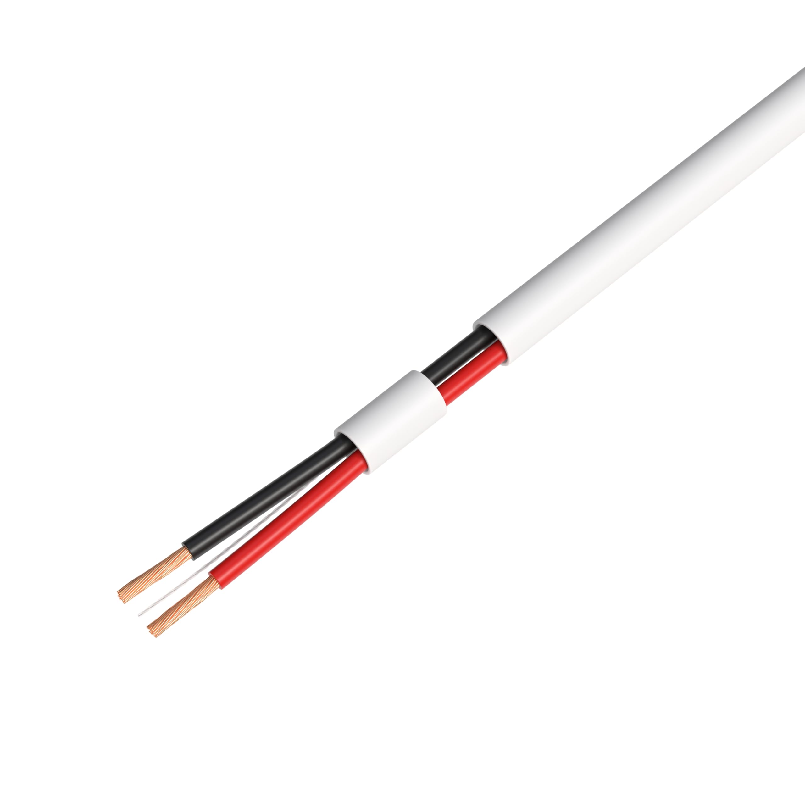 250FT Speaker Wire 14AWG 14/2 CL2 in Wall OFC Oxygen-Free Copper Bulk Audio Cable 2 Conductors (14/2)