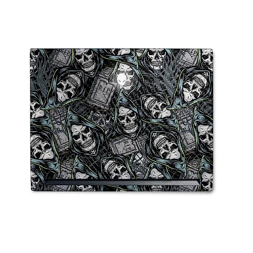 Image of MightySkins Carbon Fiber Skin Compatible With Alienware M18 R1 (2023) Full Wrap Kit - Wall Of Death | Protective, Durable Textured Carbon Fiber Finish | Easy To Apply & Change Styles | Made in the USA
