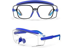 Anti-Fog and Anti-Scratch Safety Goggles for Enhanced Eye Protection Against Viruses and Particulates