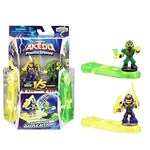 Akedo Powerstorm Versus Pack Shockblade Twinfang Viperwrath