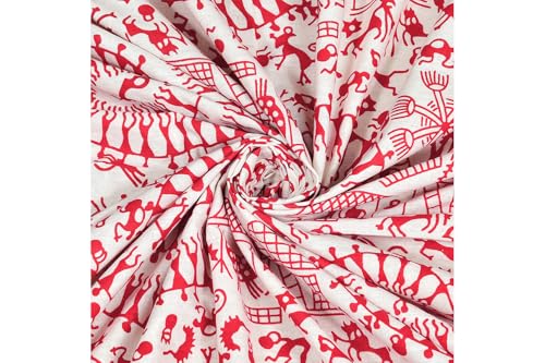 Image of Queenie Pure 100% Cotton Double Bed Sheet with 2 Pillow Covers (Bedsheet for Double Bed Cotton,