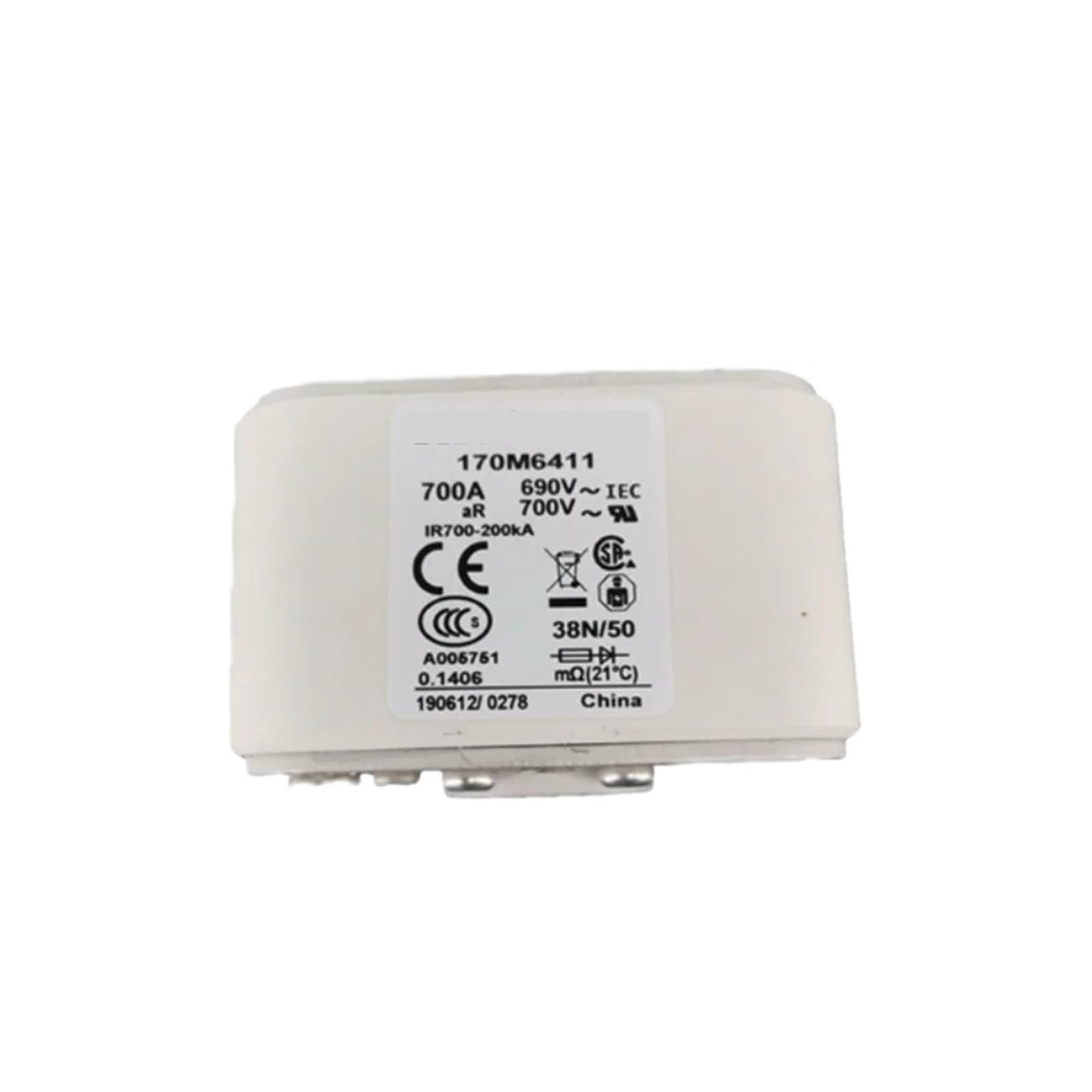 CLBSWYEJK Low voltage fast fuse 170M6411 170M6412 170M6413(170M6412)