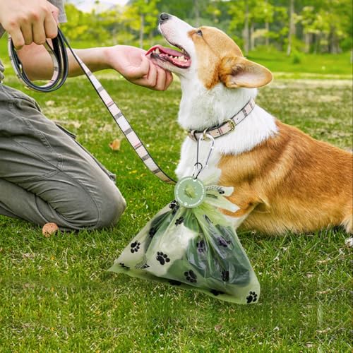 2 Stücke Hundekotsammler Kotbeutelhalter mit Karabiner Silikon Kotbeutelhalter für Hundekotbeutel freihändiger Kotbeutelhalter für Leine
