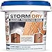 Price comparison product image Stormdry Masonry Waterproofing Cream (5 Litre) 25 Year BBA & EST Approved Exterior Brick Sealer. Breathable, Colourless Brick, Concrete, Stone, Mortar, Sandstone & Granite Waterproofer