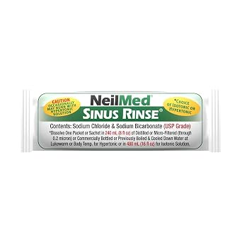 NeilMed's Sinus Rinse Extra Strength Pre-Mixed Hypertonic Packets, 70 Count (Pack of 1)