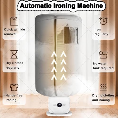 Compact and safe automatic ironing machine