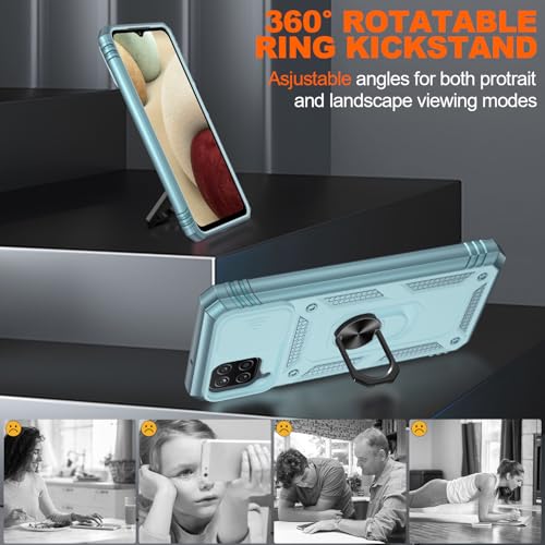Coque Samsung A12 antichoc militaire avec protège-écran - 7