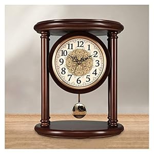 Saeware M01ZLA83404 Zegar Kominkowy Retro 38 cm