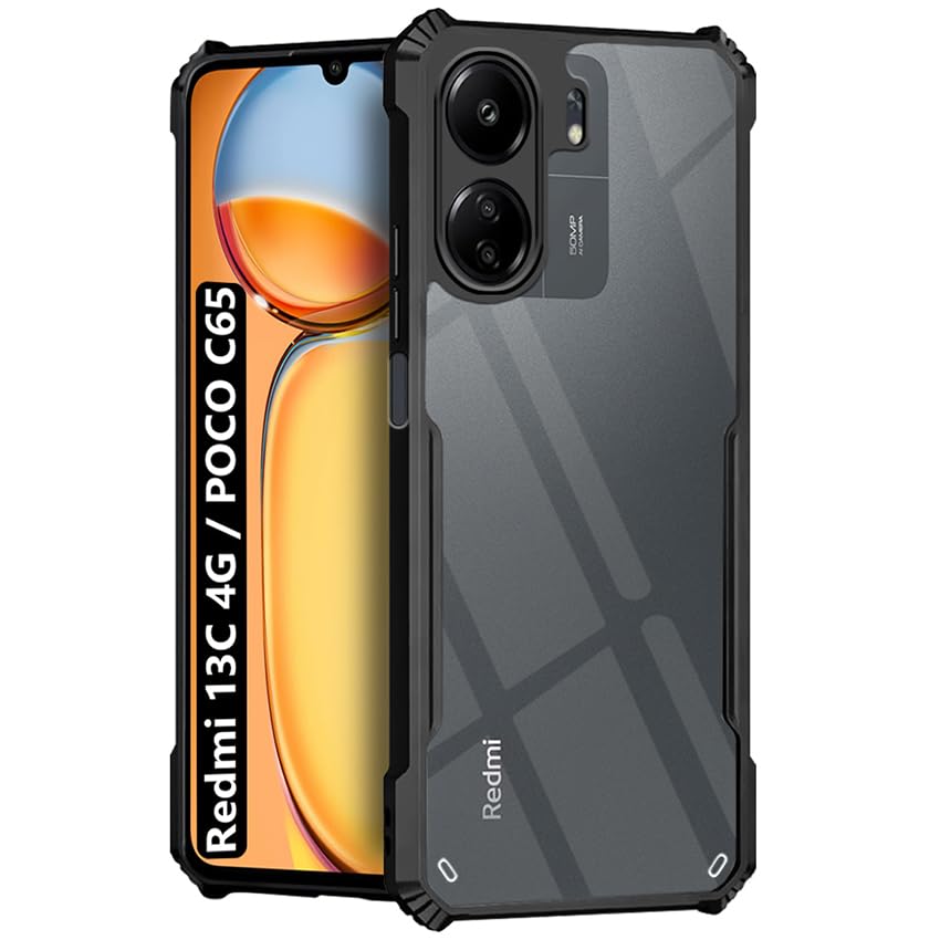 See full amazon price history chart for Fashionury Ultra-Hybrid Crystal Clear Back Cover Case for Mi Redmi 13C 4G / Poco C65 | Shockproof Design | Total Camera Protection | Transparent Back (PC & TPU) Redmi 13C 4G / Poco C65 (Black Bumper) Fashionury Ultra-Hybrid Crystal Clear Back Cover Case for Mi Redmi 13C 4G / Poco C65 | Shockproof Design | Total Camera Protection | Transparent Back (PC & TPU) Redmi 13C 4G / Poco C65 (Black Bumper) (B0CQLRPNZD) Amazon Price History, Amazon Price Tracker