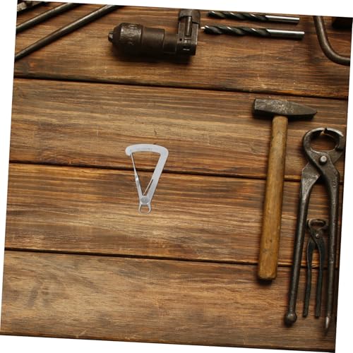 Calibrador interior de calibre mecánico GLEAVI de acero inoxidable, juego de 2 piezas para joyería con calibrador triangular para medición interna y de espesor miniatura 5
