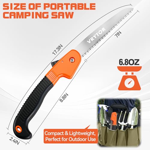 Sierra plegable para poda 7 pulg con protección miniatura 5