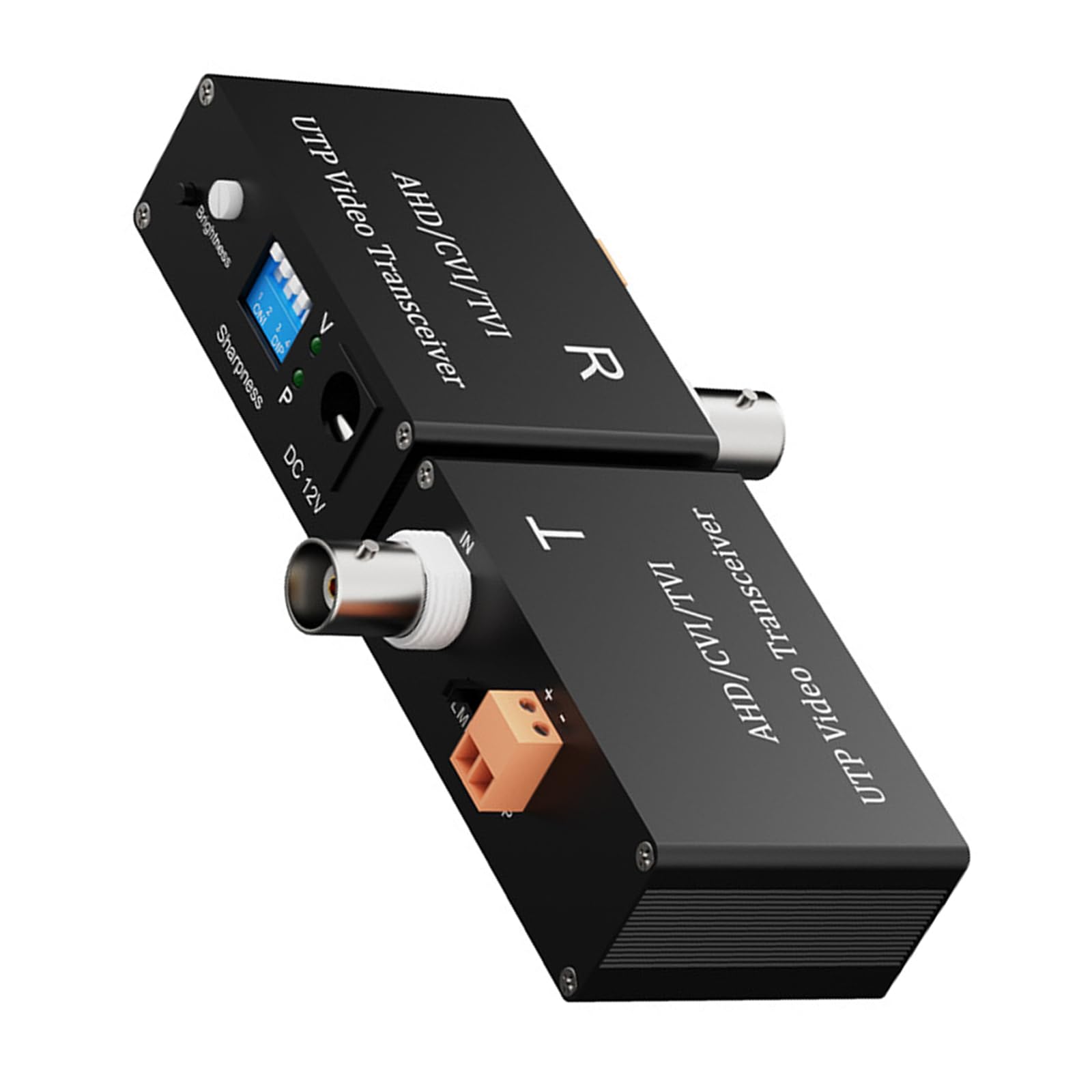 Convertitore conveniente con riduzione per telecamere di parcheggio Trasmettitori passivi a doppino intrecciato AHDs CVIs TVIs