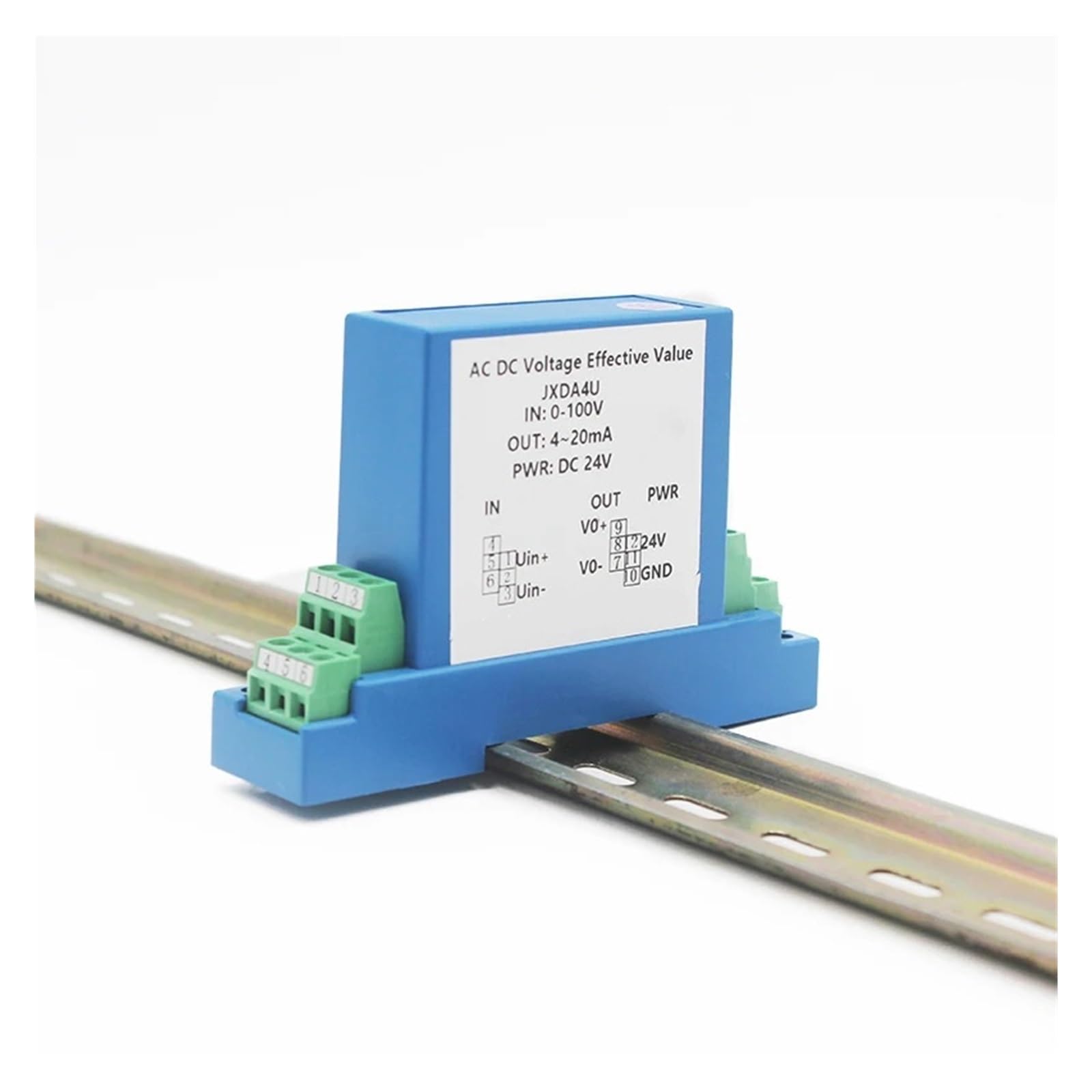 Transmetteur analogique 0-1000V AC/DC avec capteur haute tension isolée 15000v entrée 0-20V DC12V