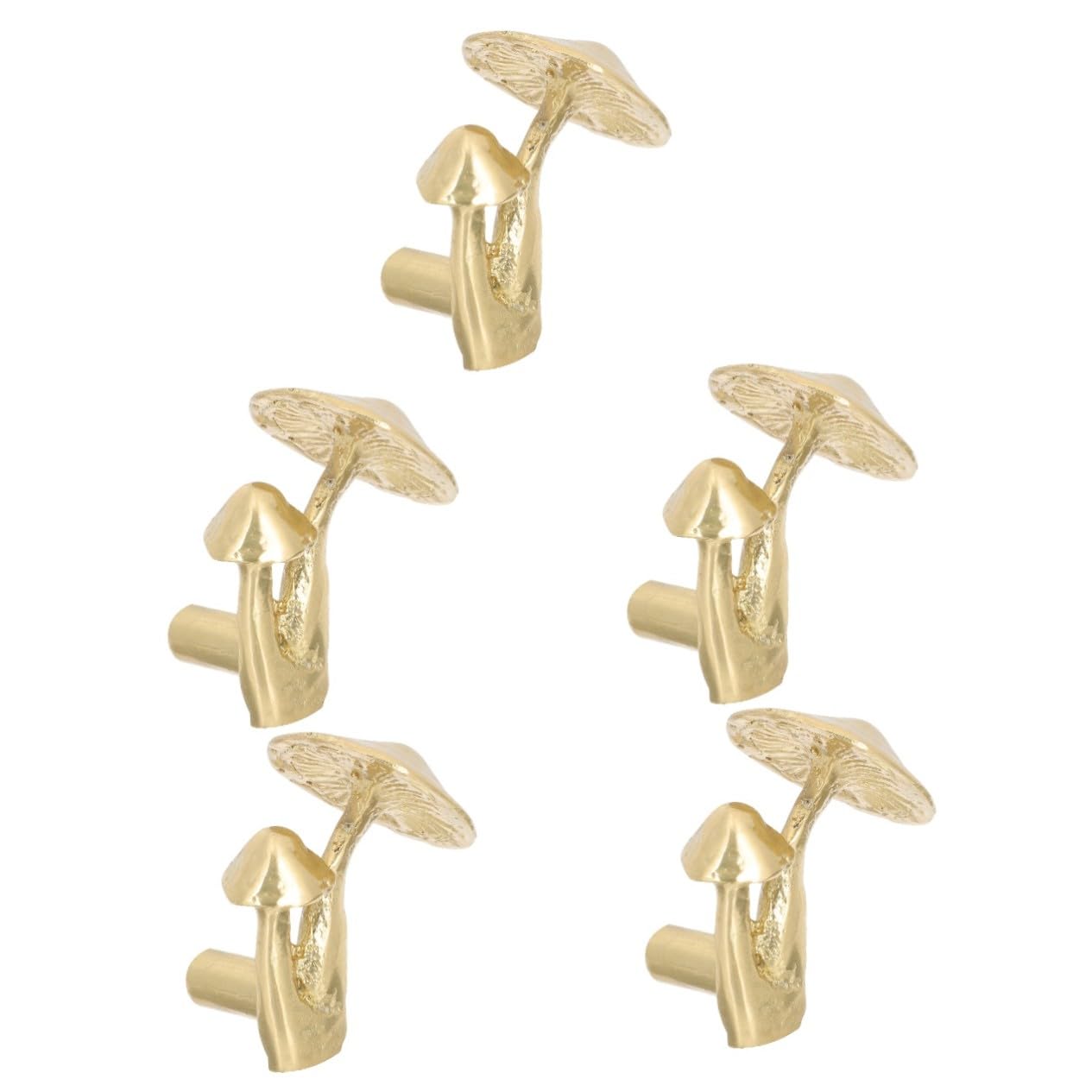 Uonlytech 5 Pezzi Pomelli per Mobili in da Manopole Rotonde per Armadietti Cucina Pomelli Decorativi Forma per Porte e Mobili Maniglie Resistenti e Facili da Installare