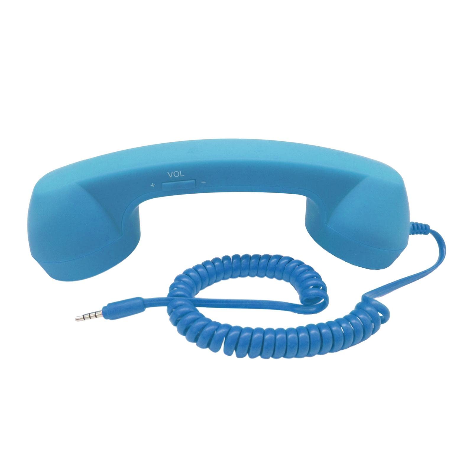 UJEAVETTE® Retro Telephone Handset 3.5Mm Classic Mini for iPhone Ipad Mobile Phones Light Blue-image-19