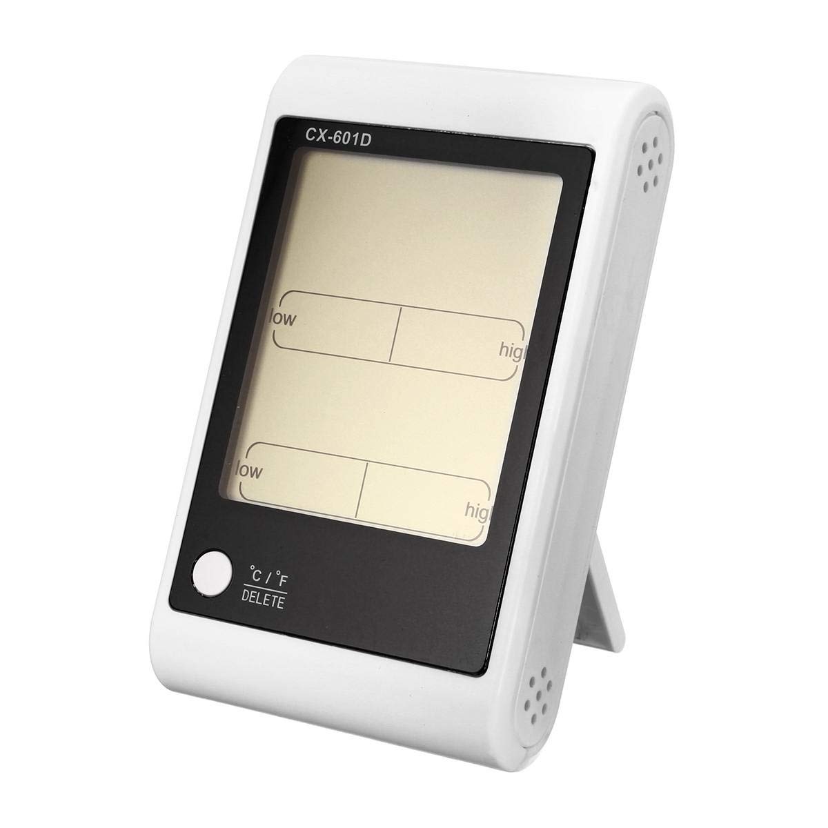 PNAWLLCF-65 Higrómetro Digital del Termómetro De Interior LCD, Termómetro Electrónico De Alta Precisión E Higrómetro, Función De Memoria