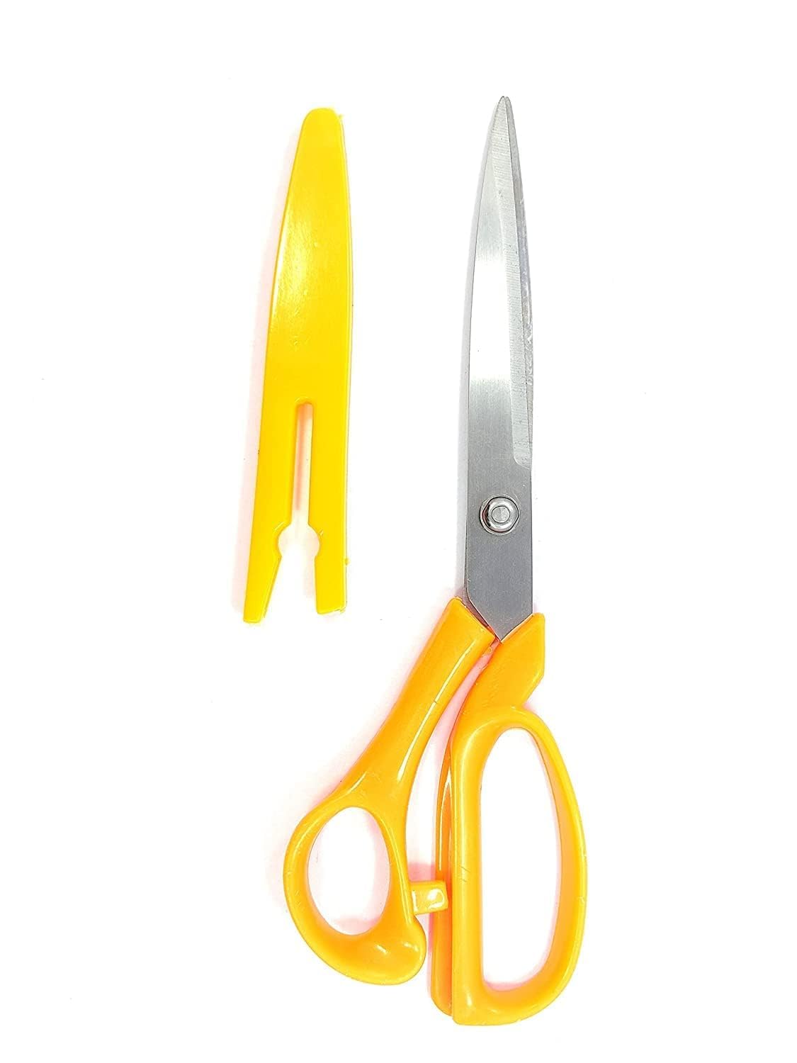 - Lightweight,Ergonomic Design,Comfortable Handle Sharp & Durable Stainless Steel Scissor Used For General Cutting,Beauty,Personal Care,Paper Cutting,Home,Office,Tailoring Scissor(10 Inch,multicolor)