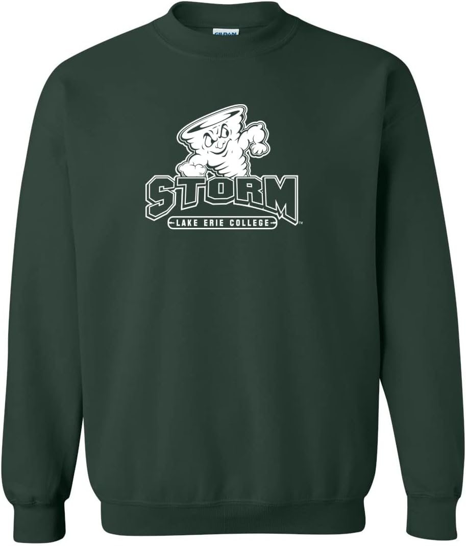 CreateMyTee | Lake Erie College Storm Crewneck Sweatshirt